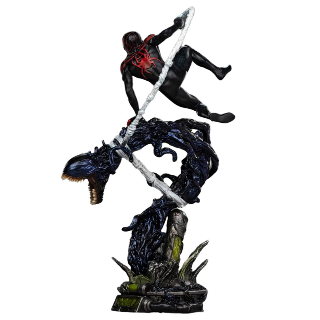 Miles Morales Bds Art Statue By Iron Studios -Iron Studios - India - www.superherotoystore.com
