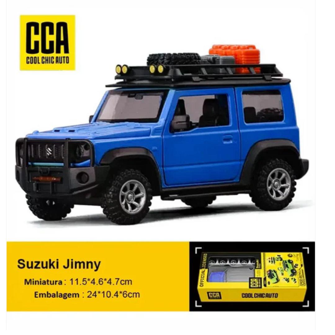 Suzuki Jimny Blue 1:32 Scale Tuning Set Model Car By CCA -CCA - India - www.superherotoystore.com