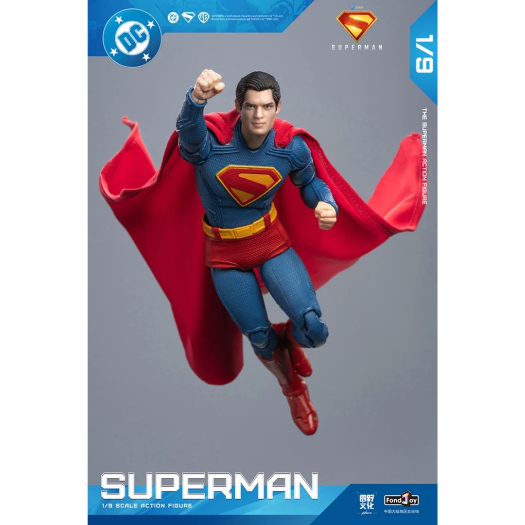 Superman and Krypto Deluxe Action Figure (Superman 2025) By Fondjoy