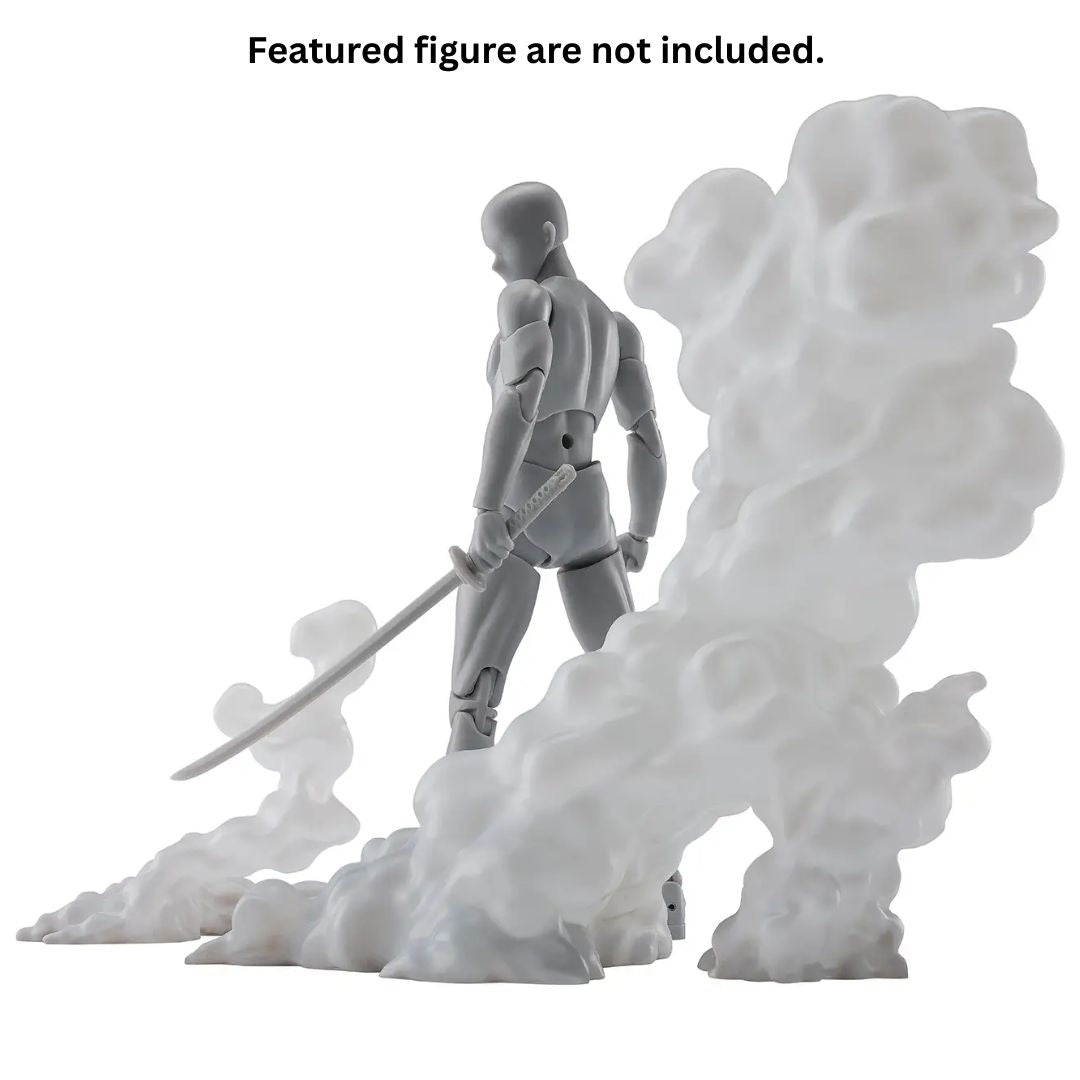 Tamashii Effect Smoke White Version For S.H.Figuarts By Tamashii Nations