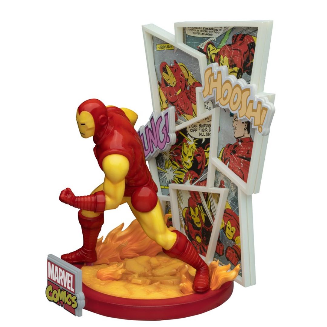 Marvel Comics 60th Anniversary Iron Man D-Stage Statueby Beast Kingdom -Beast Kingdom - India - www.superherotoystore.com