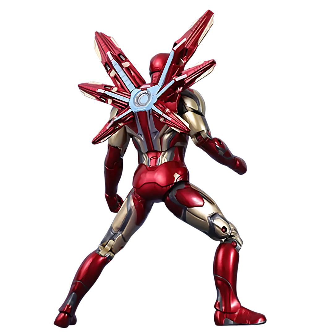 Ironman Mk85 With Luminous Standaction Figure By Zd Toys