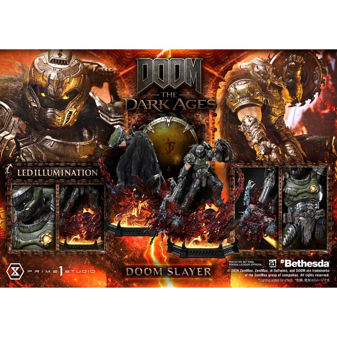 Doom: The Dark Ages Doom Slayer Regular Version Statue By Prime1 Studios