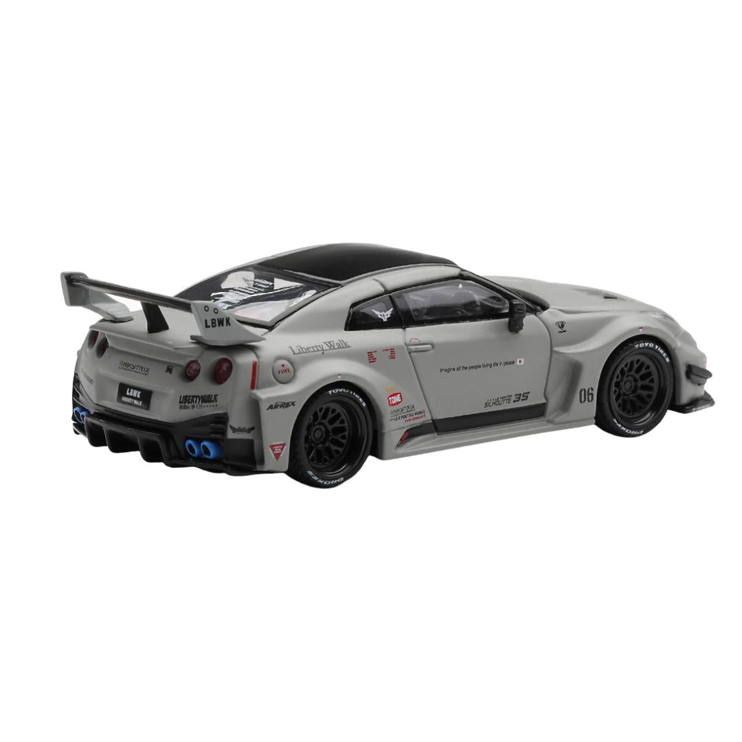 Nissan Lb-Silhouette Works Gt 35Gt-Rr Ver.1 Matt Grey By Mini Gt -Mini GT - India - www.superherotoystore.com