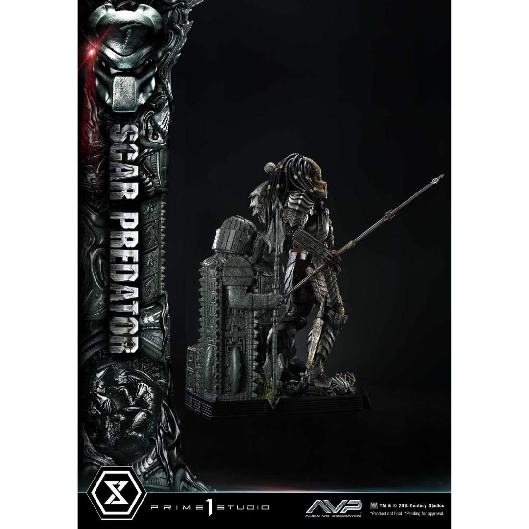 Alien vs.Predator Scar Predator Figure by Prime1 Studios -Prime 1 Studio - India - www.superherotoystore.com