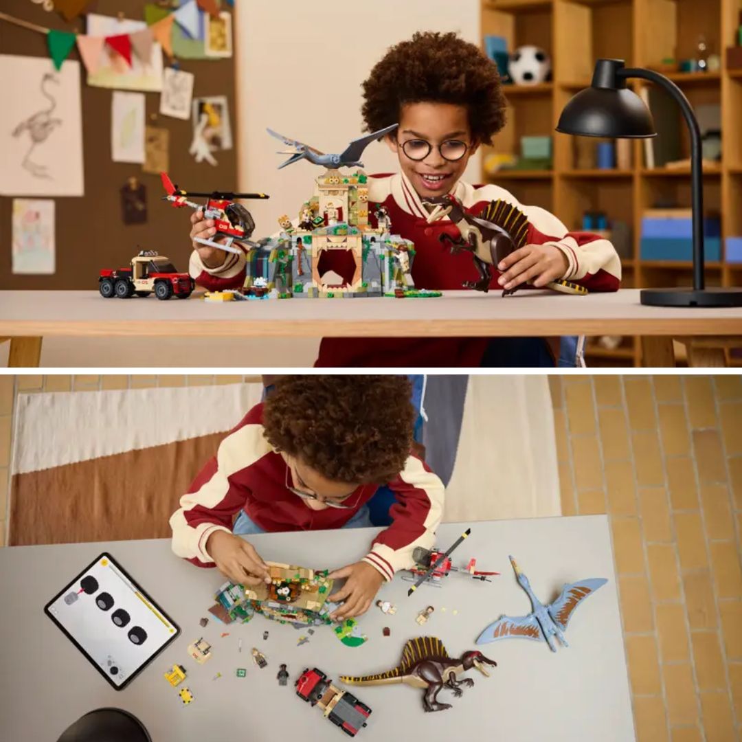 Jurassic Park Spinosaurus & Quetzalcoatlus.. By Lego -Lego - India - www.superherotoystore.com