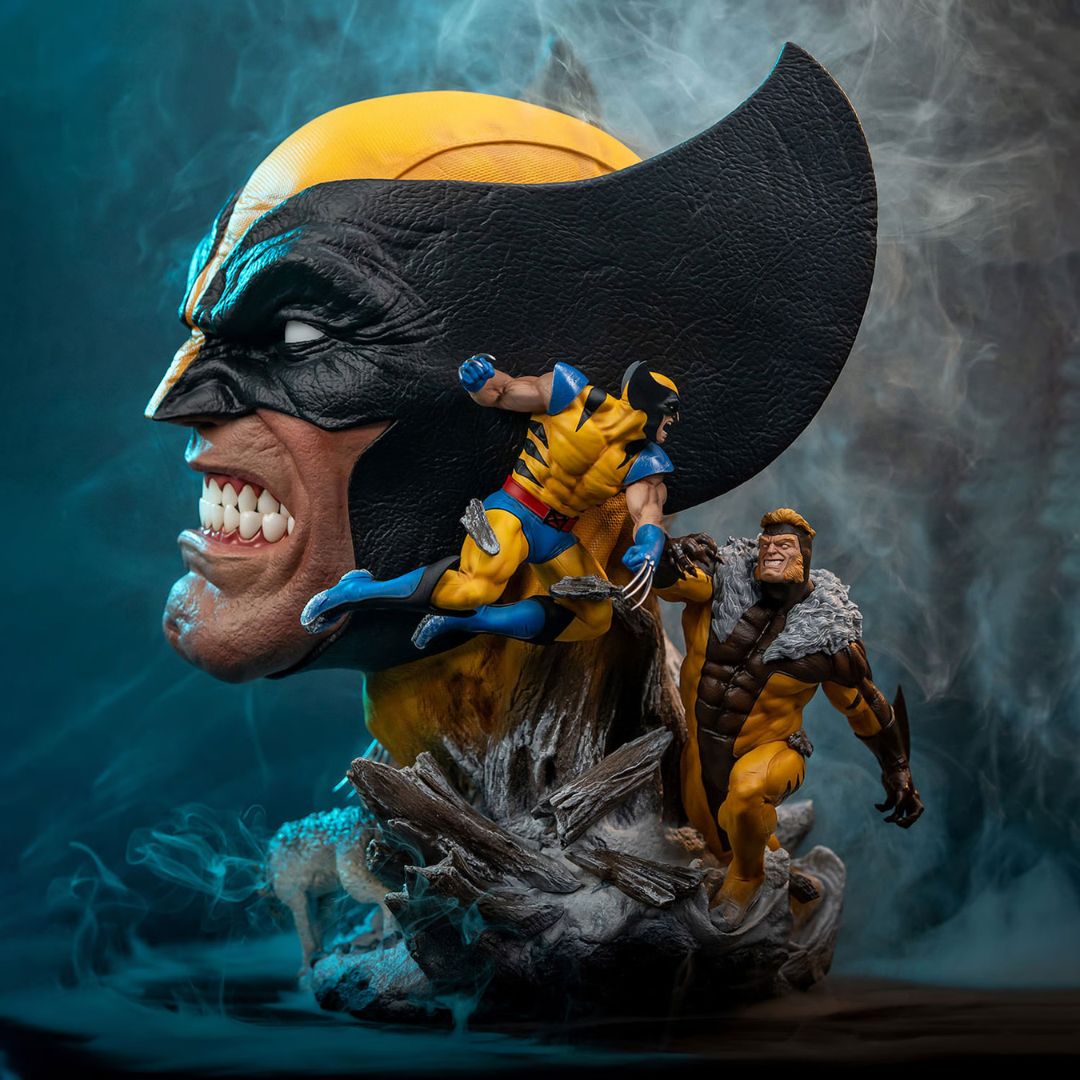 Wolverine Fine Art Bust Statue By Pcs Collectibles
