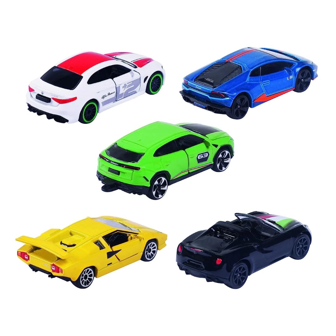 Dream Cars Italy, 5 Car Gift Pack By Majorette By Majorette -Majorette - India - www.superherotoystore.com