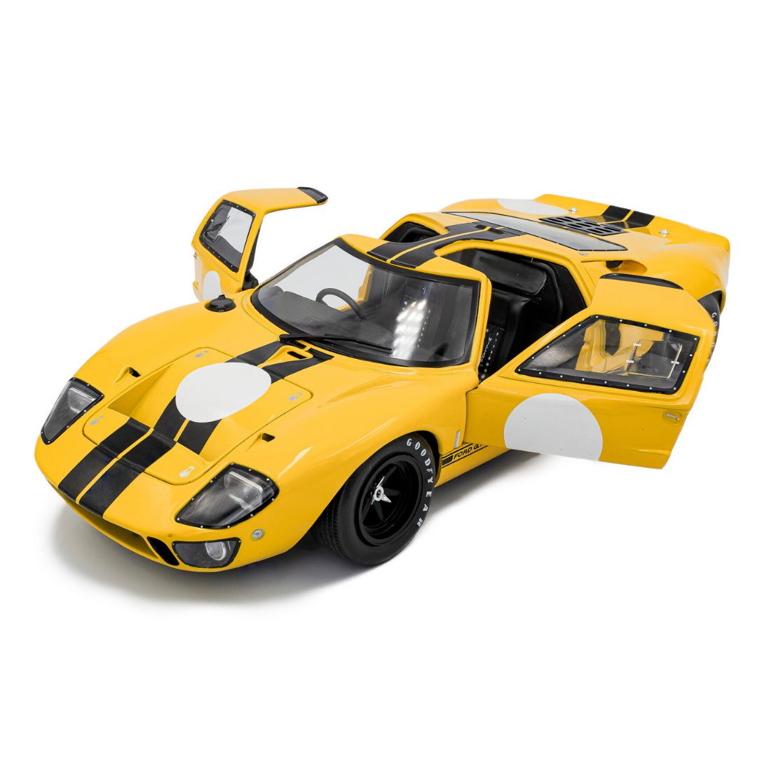 1:18 Ford Gt40 Mk.1 Yellow 1968 By Solido