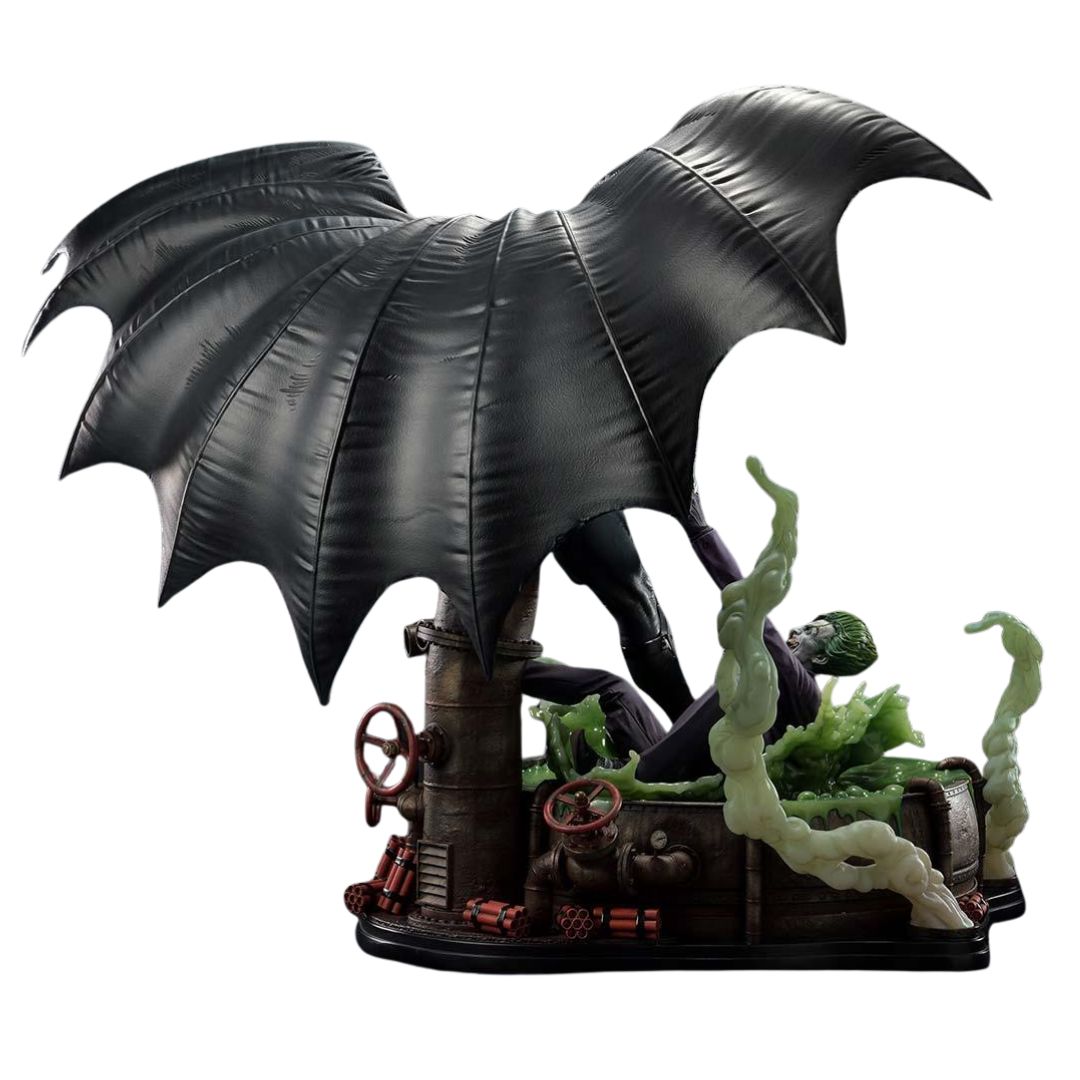 Batman (Comics) Batman Versus The Joker (Concept By Jason Fabok) Dx Bonus Version Statue By Prime1 Studios