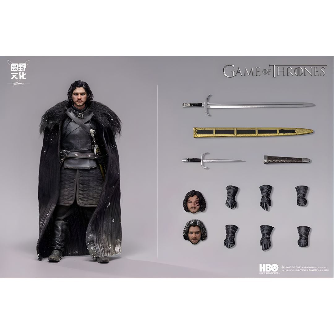 Game Of Thrones Jon Snow Deluxe Version Action figure By Yuanye Culture -Yuanye Culture - India - www.superherotoystore.com