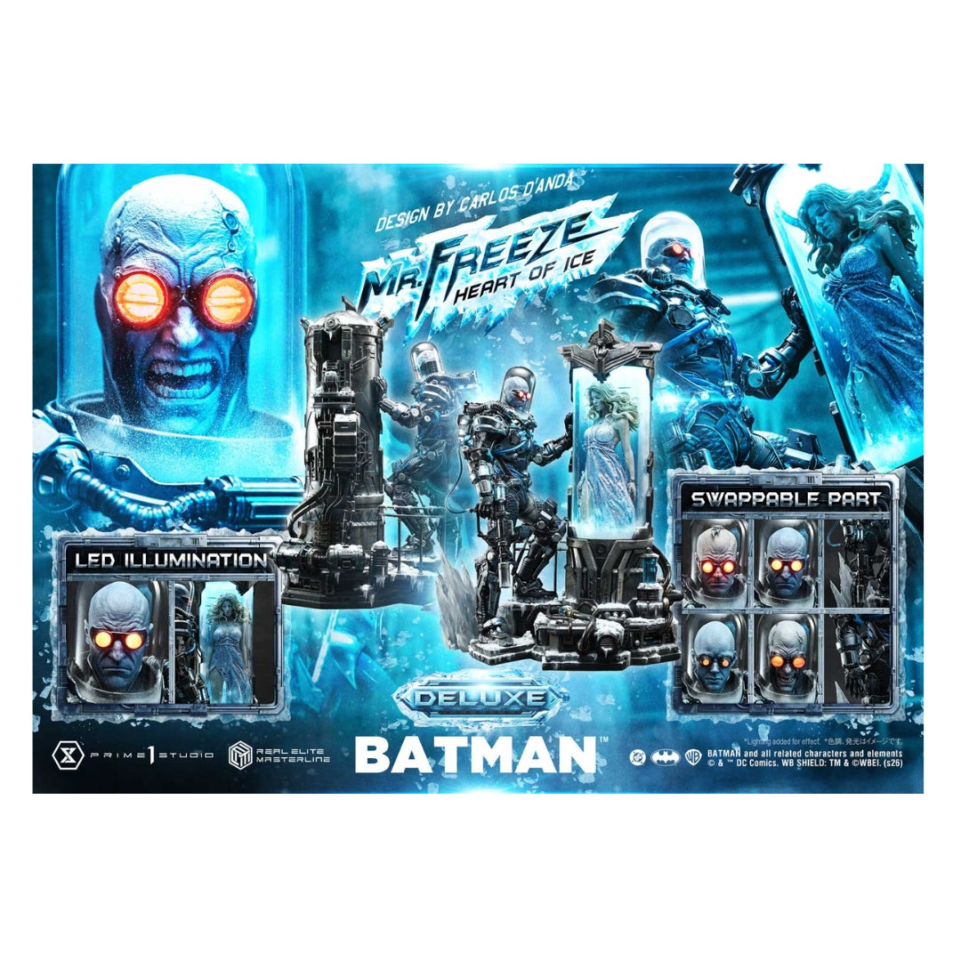 Batman (Comics) Mr. Freeze Delxue Statue By Prime1 Studios -Prime 1 Studio - India - www.superherotoystore.com