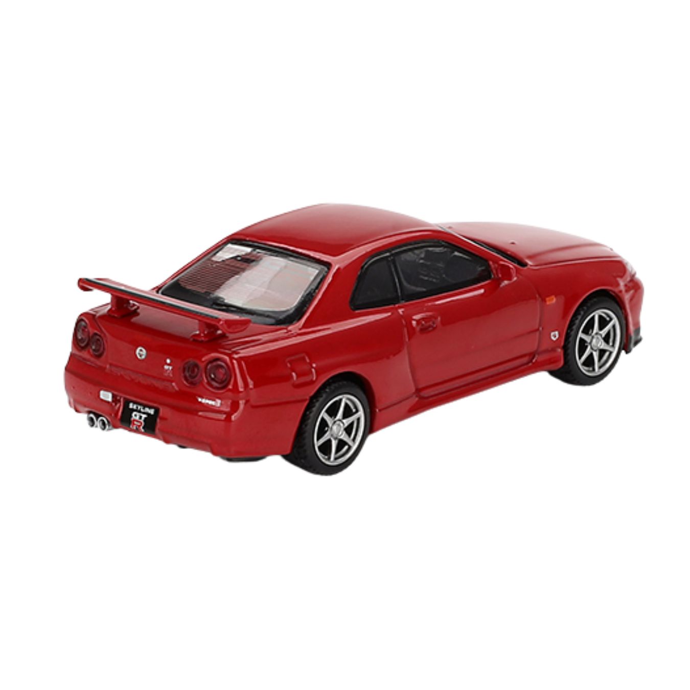 Red Nissan Skyline GTR R34 1:64 Scale Die-Cast Car by Mini GT -Mini GT - India - www.superherotoystore.com
