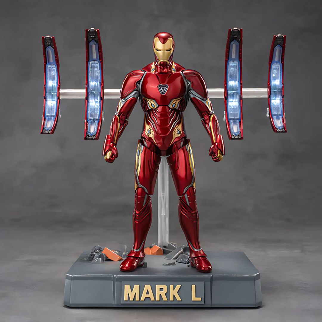 Iron Man Mk85--Movie Scene Setaction Figure By Zd Toys