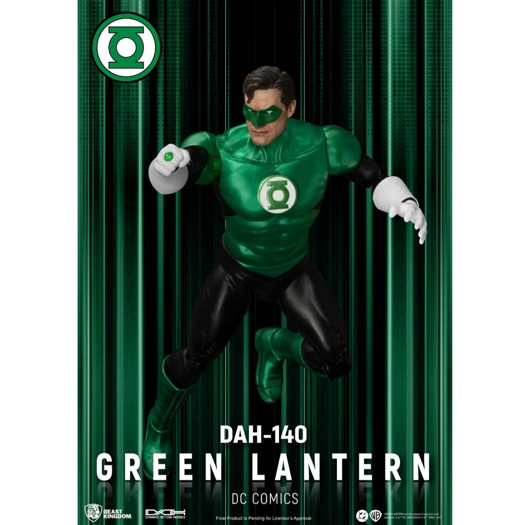 Dc Green Lantern Dynamic 8-Ction Heroes Action Figure By Beast Kingdom -Beast Kingdom - India - www.superherotoystore.com