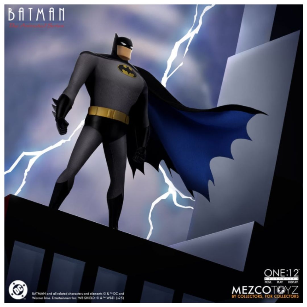 Batman: The Animated Series Batman By Mezco Toys -Mezco Toys - India - www.superherotoystore.com