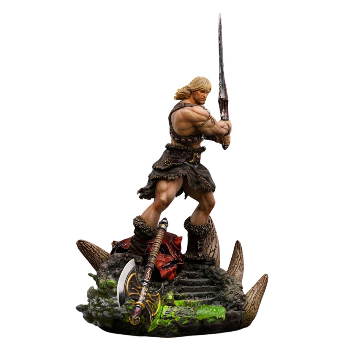 He-Man Unleashed Deluxe Statue By Iron Studios -Iron Studios - India - www.superherotoystore.com