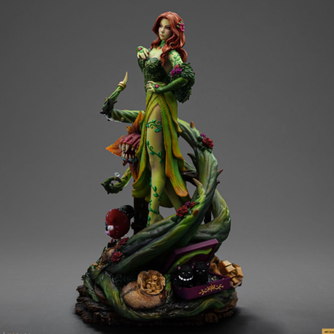 Poison Ivy (Gotham City Sirens Deluxe Statue By Iron Studios -Iron Studios - India - www.superherotoystore.com