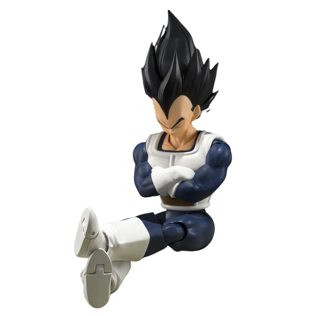 Dragon Ball Z Vegeta -Old Battle Clothes SH Figuarts Action Figure By Tamashii Nations -Tamashii Nations - India - www.superherotoystore.com