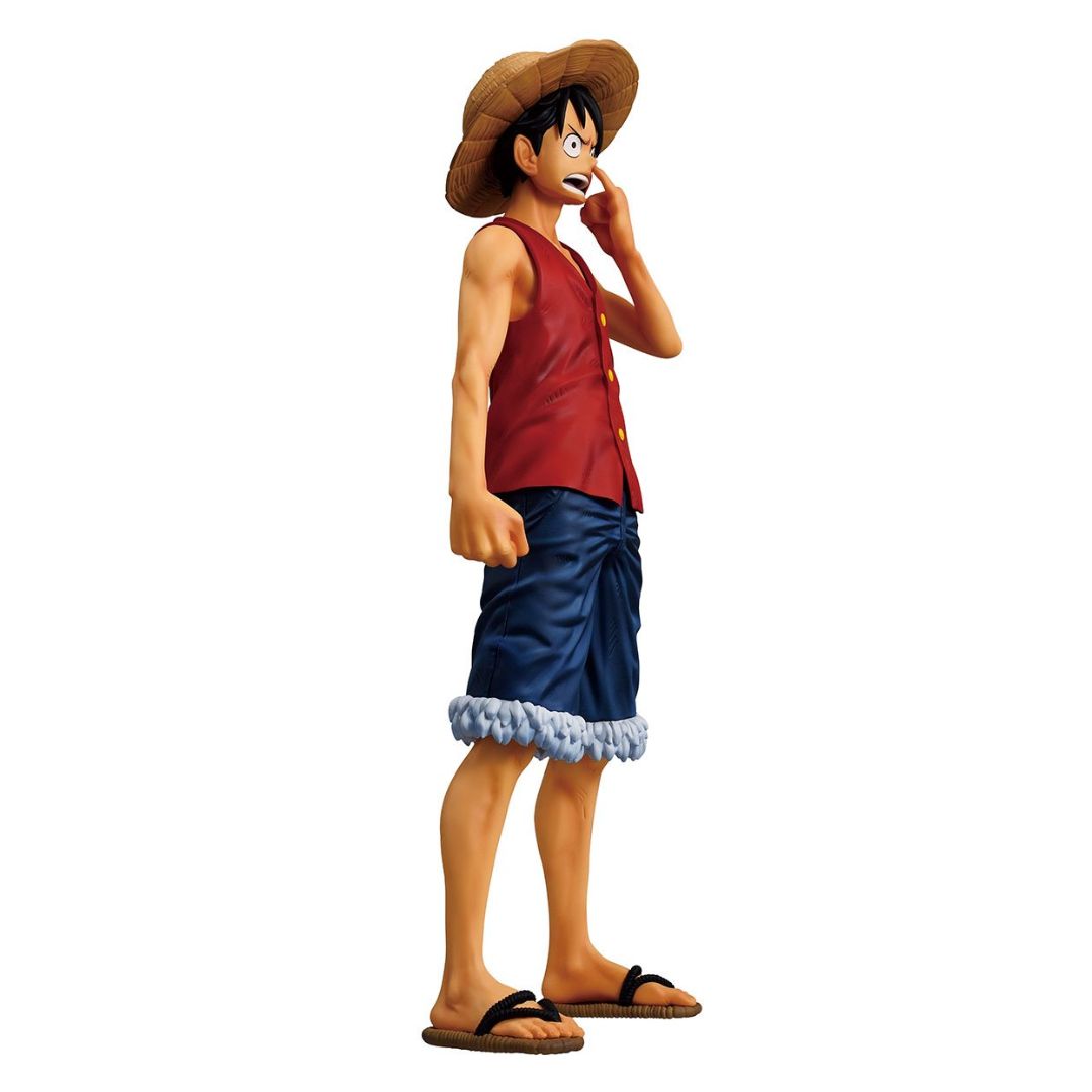 One Piece Monkey D. Luffy Memories Of Adventure And The Shipping Route The Future Ichibansho Masterlise Statue By Bandai