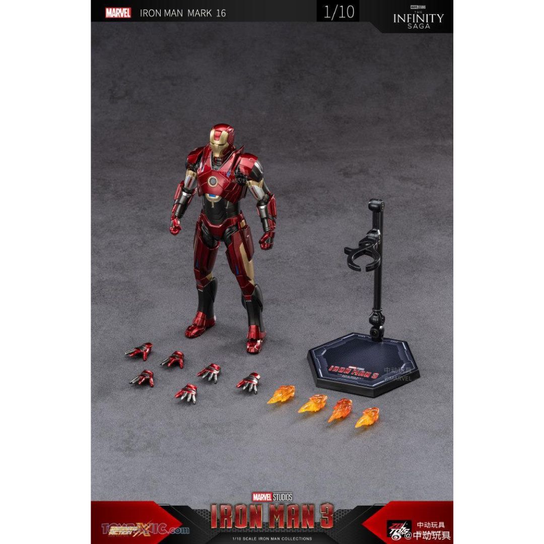 Iron Man Mk16 Action Figure By Zd Toys -ZD Toys - India - www.superherotoystore.com