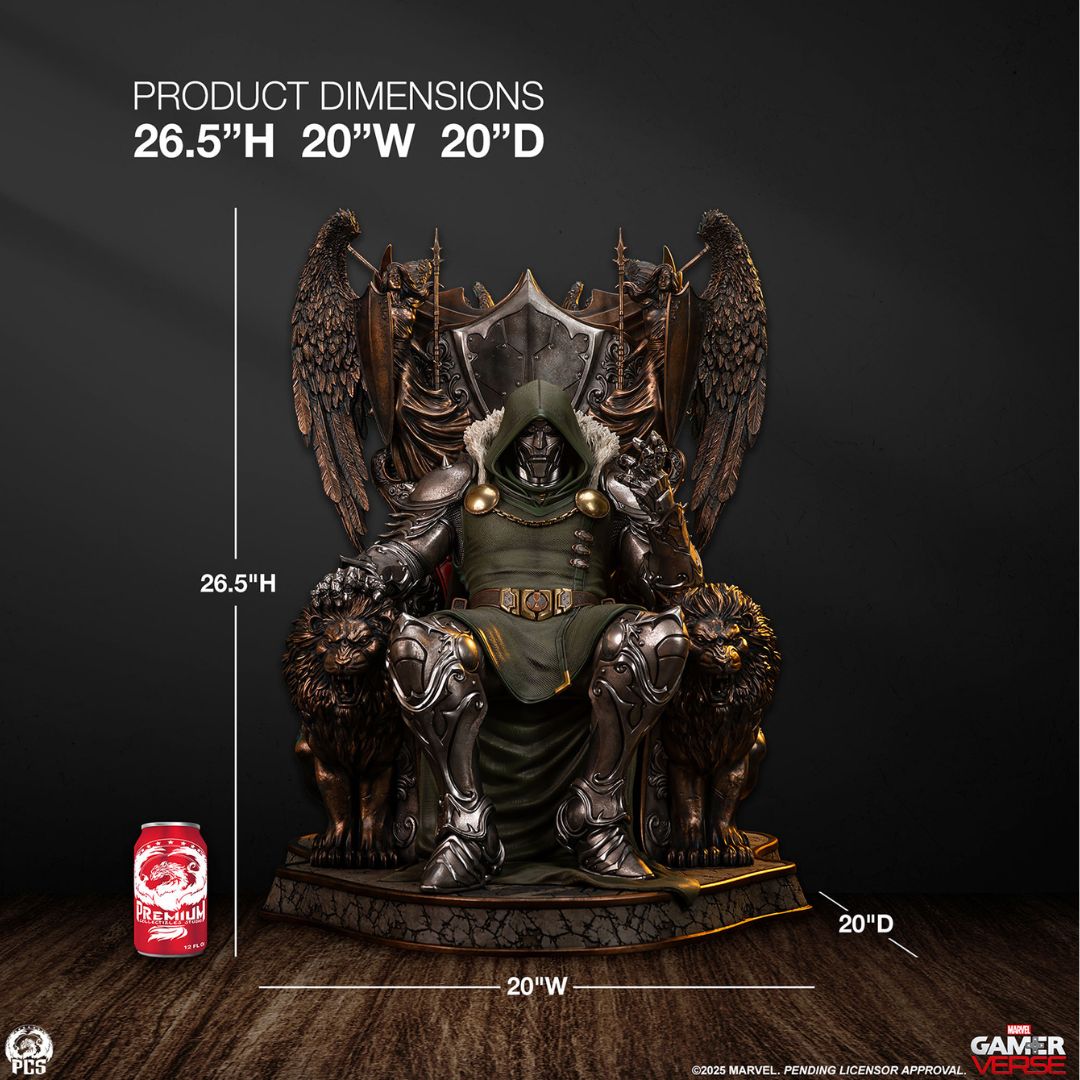 Dr. Doom Statue By Pcs Collectibles