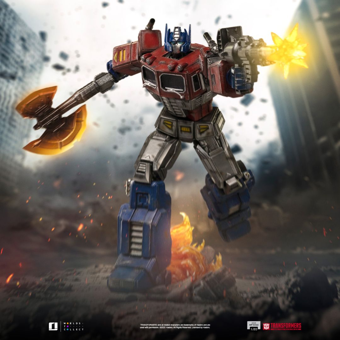 Transformers: Revenge Of The Fallen- Optimus Prime Demi Art Statue By Iron Studios -Iron Studios - India - www.superherotoystore.com