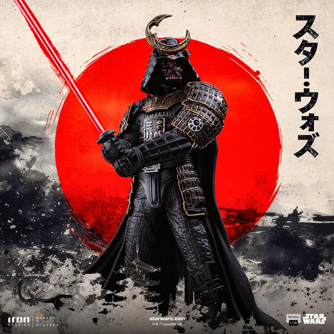 Star Wars  Darth Vader (Original Samurai Concept) Statue By Iron Studios