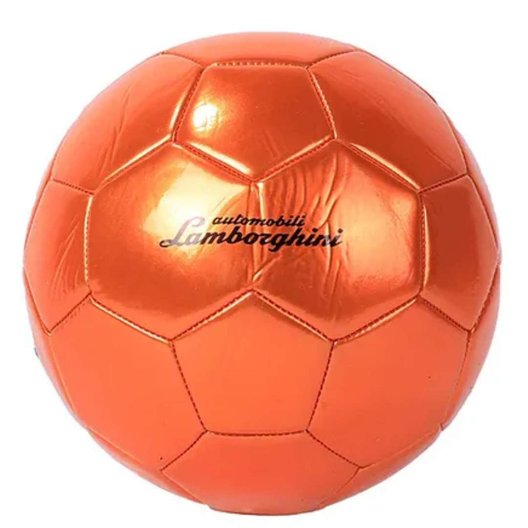 Lamborghini Metallic PVC Soccer Ball Size 5 - Orange by Mesuca -Mesuca - India - www.superherotoystore.com