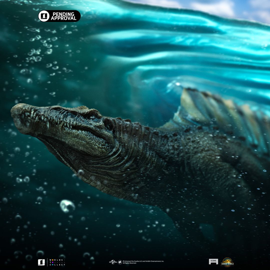 Jurassic Park Spinosaurus Icons Statue By Iron Studios -Iron Studios - India - www.superherotoystore.com