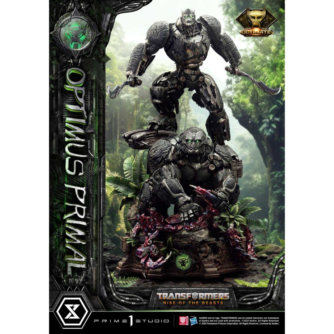 Transformers: Rise Of The Beasts (Film) Optimus Primal Ultimate Bonus Version Statue By Prime1 Studios -Prime 1 Studio - India - www.superherotoystore.com