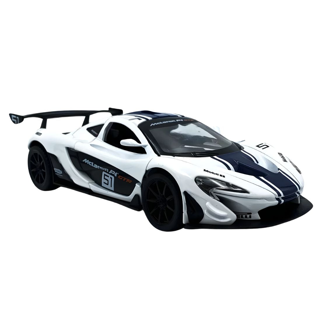 White McLaren P1 1:24 Scale Die-Cast Car By Rastar