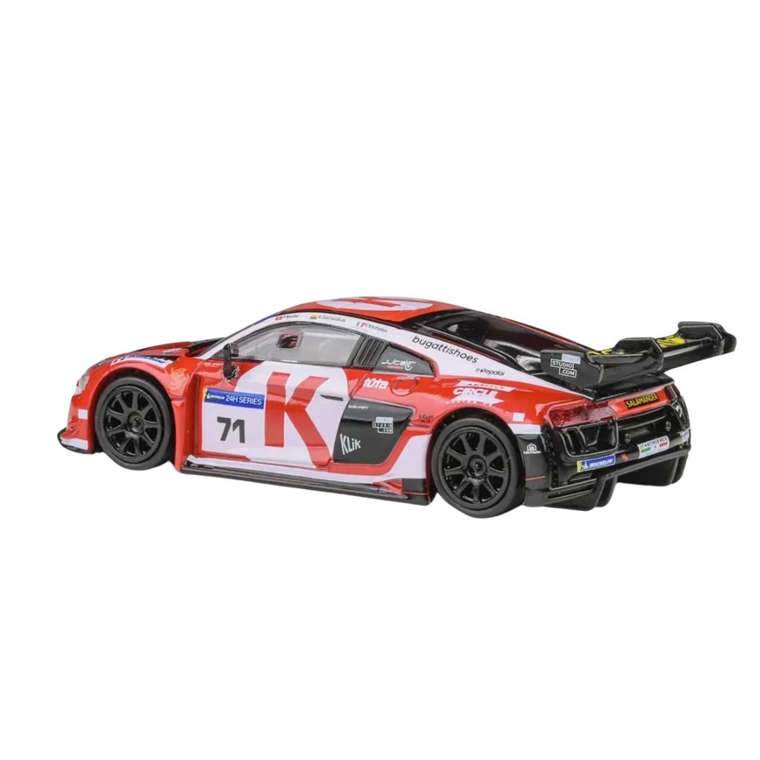 Audi R8 Lms Evo 2025 12H Of Misano Juta Racing 71 White Red1:64 Die-Cast Car By Para64