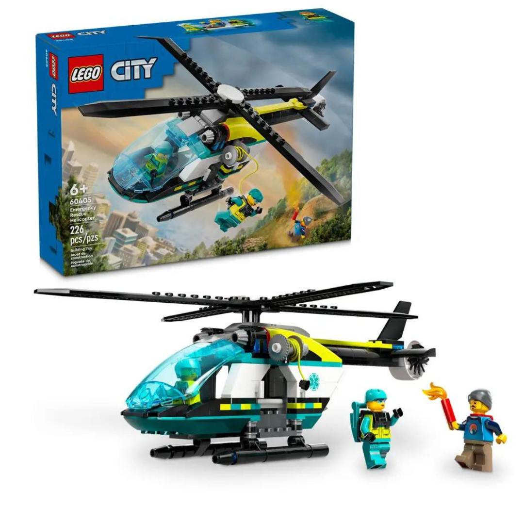 Lego City City Great Vehicles Emergency Rescue Helicopter -Lego - India - www.superherotoystore.com