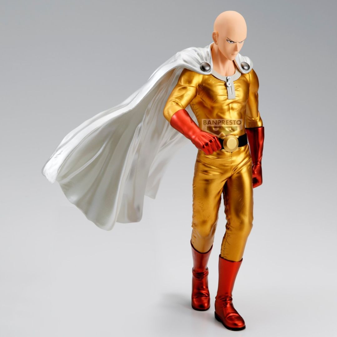 One-Punch Man Grandista - Saitama - Metallic Ver. Figure By Banpresto -Banpresto - India - www.superherotoystore.com