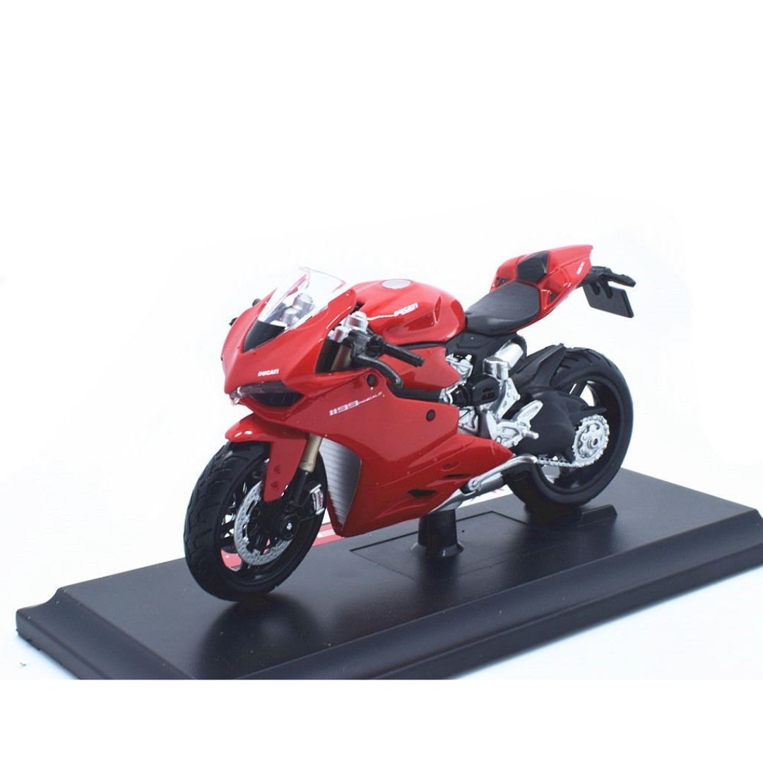 Red DUCATI 1199 PANIGALE MODEL By Maisto -Maisto - India - www.superherotoystore.com