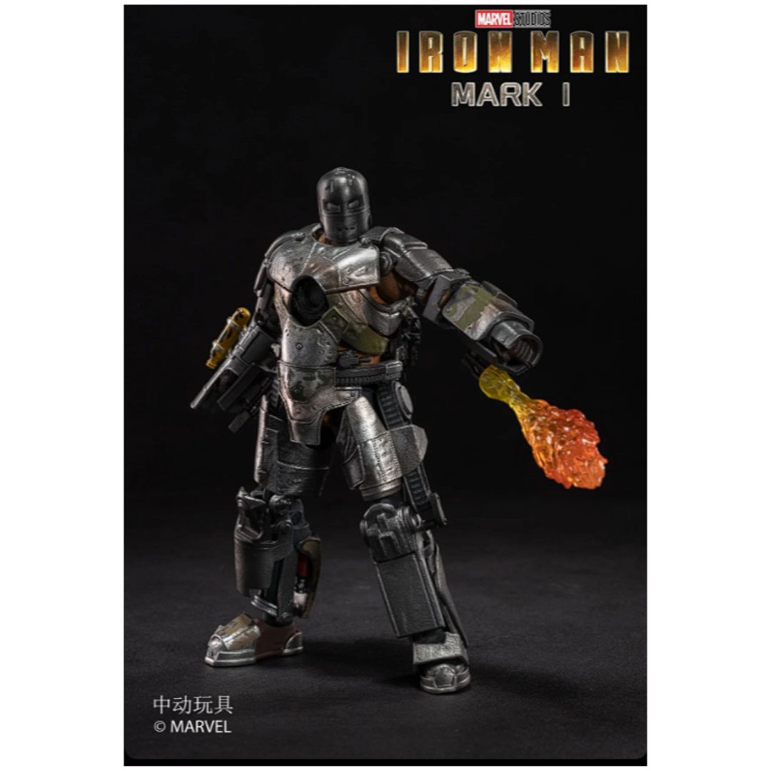 Iron Man Mk1 W Hologram Action Figure By Zd Toys -ZD Toys - India - www.superherotoystore.com