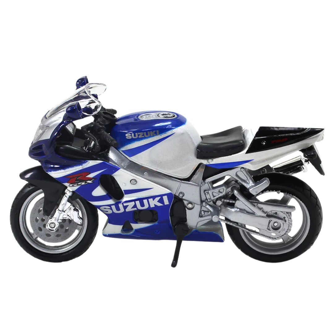 SUZUKI GSXR 750 1:18 Scale Die-Cast Model Bike by Bburago -Bburago - India - www.superherotoystore.com