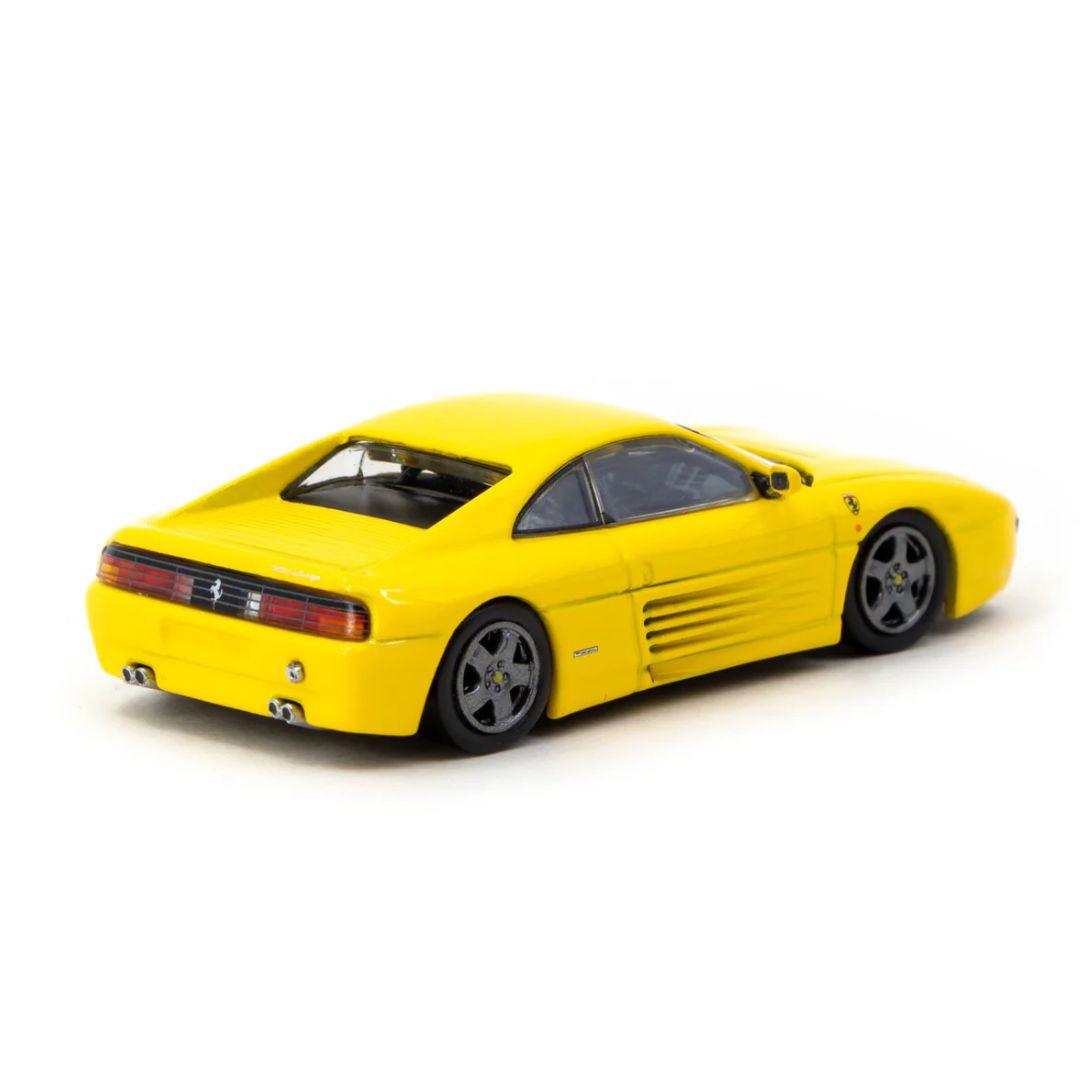 Ferrari 348 Challenge Yellow X Ixo Models 1/64 Scale Die-Cast Car By Tarmac Works -Tarmac Works - India - www.superherotoystore.com