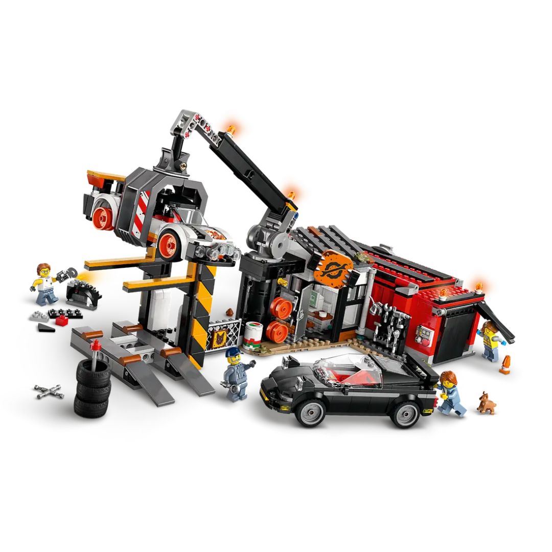 Scrapyard With Cars Lego City By Lego -Lego - India - www.superherotoystore.com