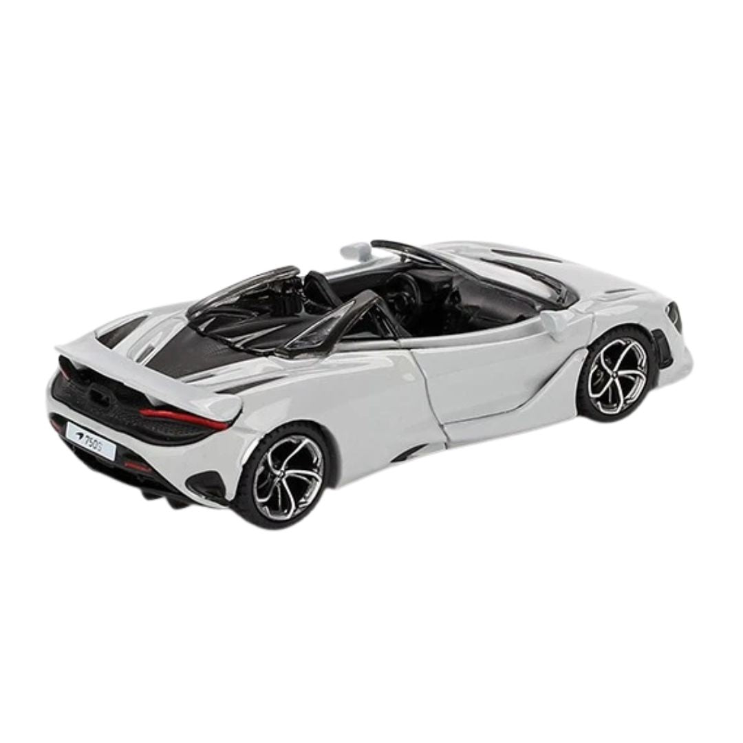 Mclaren 750S Spider Cirrus Grey (Lhd) 1:64 Scale By Mini Gt -Mini GT - India - www.superherotoystore.com