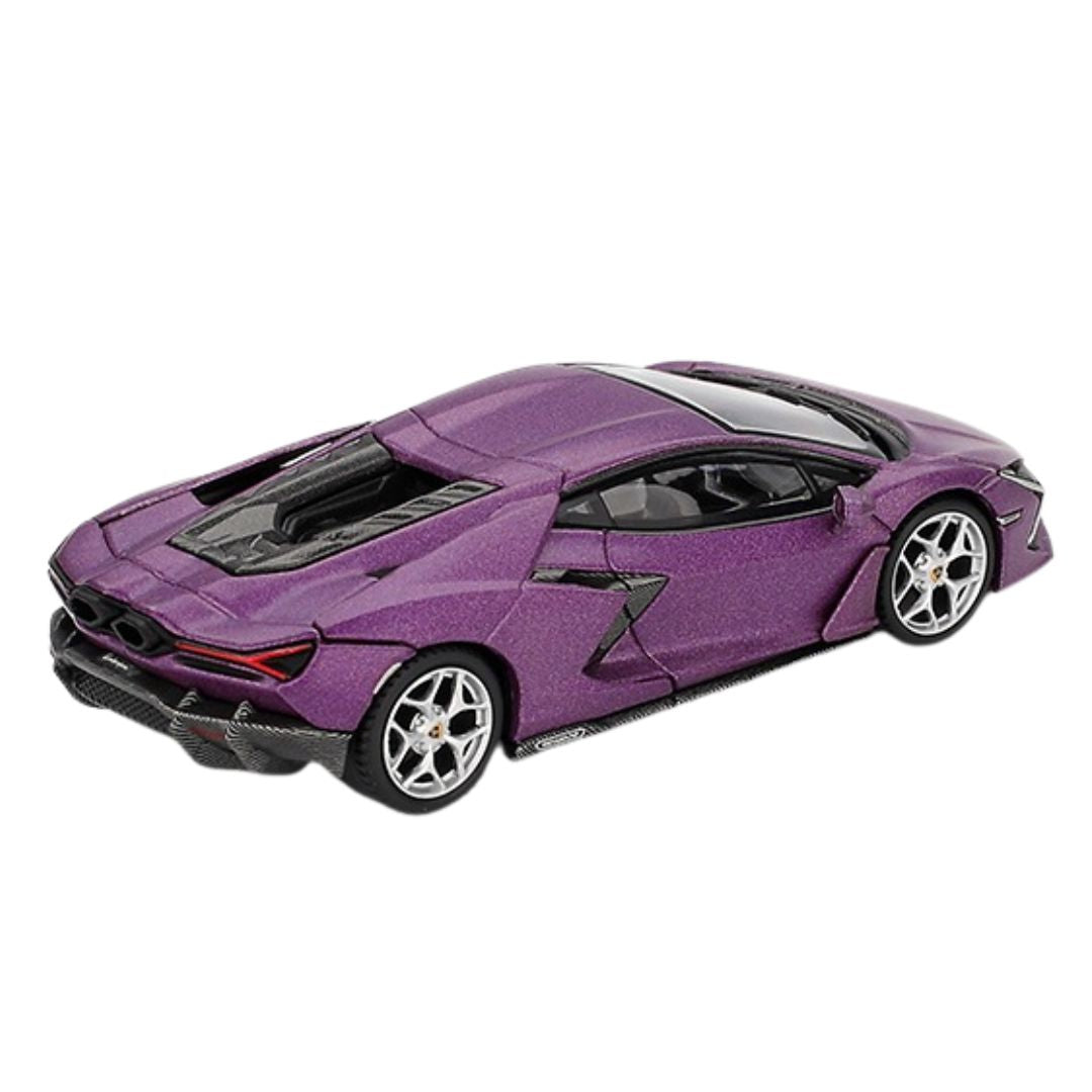 Viola 30th Matte Lamborghini Revuelto 1:64 Scale Die-Cast Car By Mini GT