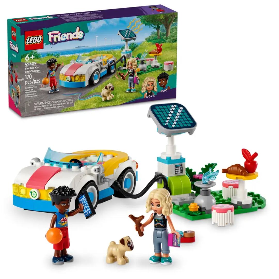 Lego Friends Electric Car and Charger -Lego - India - www.superherotoystore.com