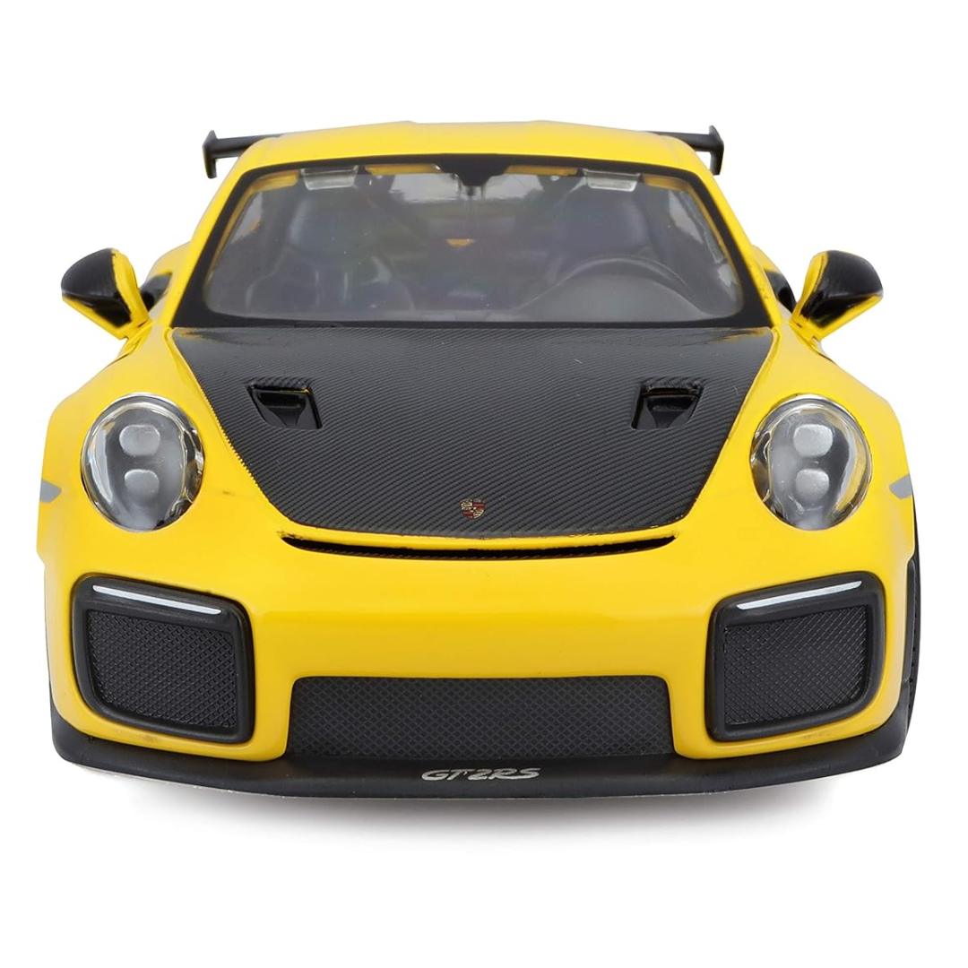 Yellow Porsche 911 GT2 RS 1:24 Scale Die-Cast Car by Maisto -Maisto - India - www.superherotoystore.com