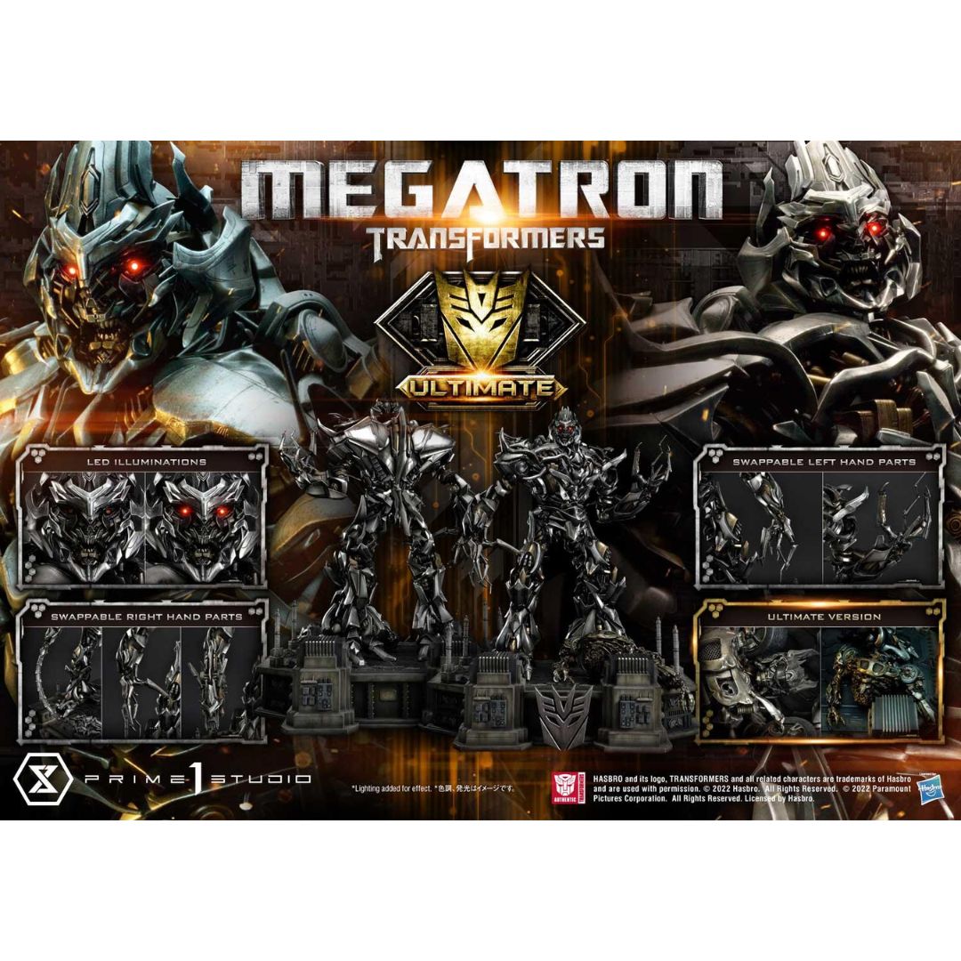 Megatron (Ultimate Version) Statue By Prime1 Studios -Prime 1 Studio - India - www.superherotoystore.com