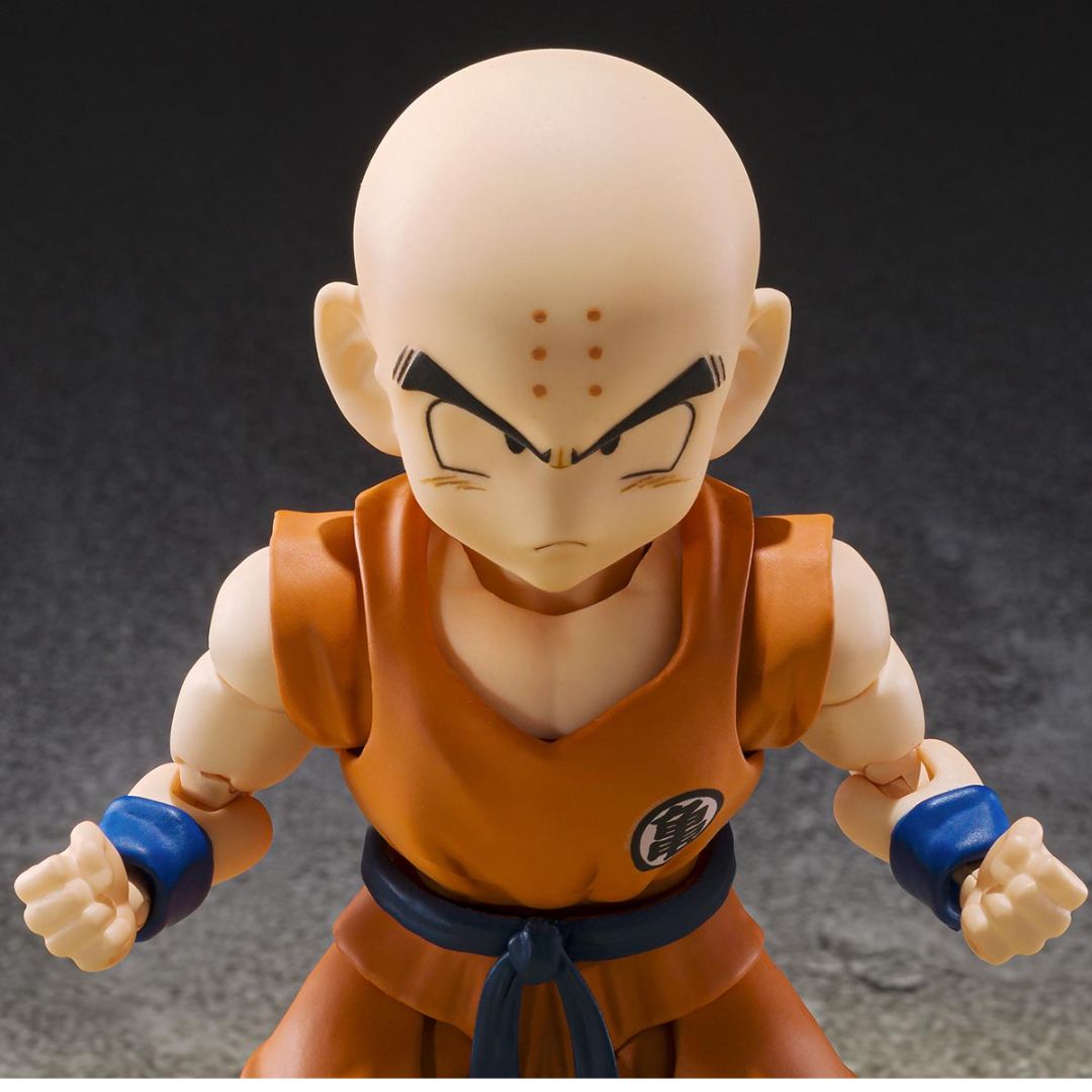 Dragon Ball Z Krillin -Son Goku'S Best Friend S.H.Figuarts By Tamashii Nations -Tamashii Nations - India - www.superherotoystore.com