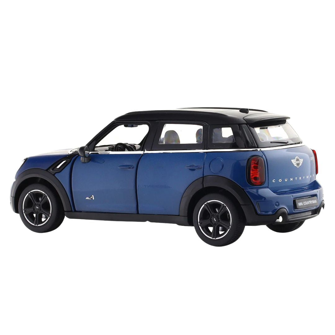Blue Mini Countryman 1:24 Scale Die-Cast Car By Rastar -Rastar - India - www.superherotoystore.com
