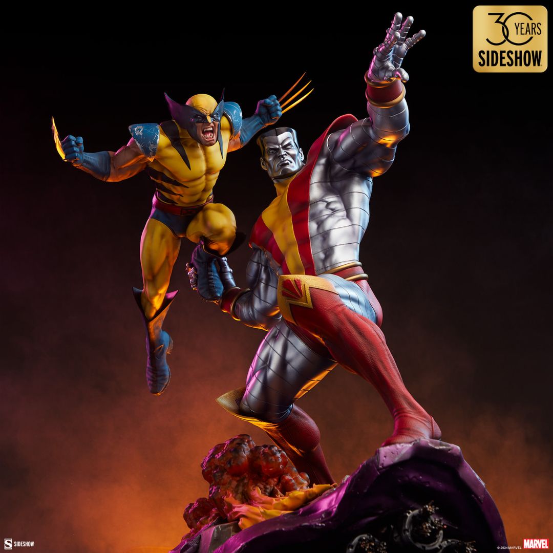 Fastball Special: Colossus and Wolverine Statue by Sideshow Collectibles -Sideshow Collectibles - India - www.superherotoystore.com