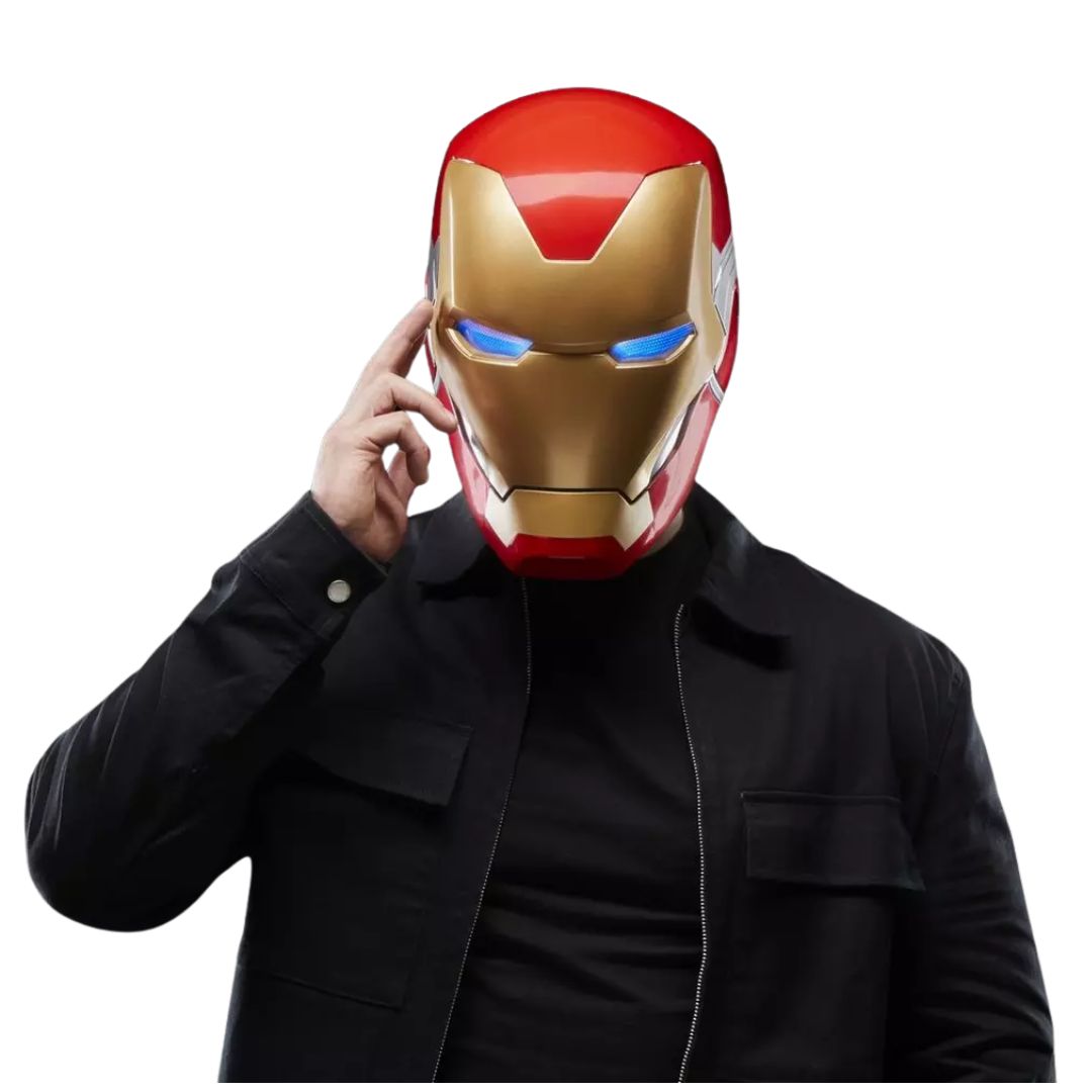 iron man helmet buy india Marvel Legends Series Iron Man Premium Electronic Helmet By Hasbro