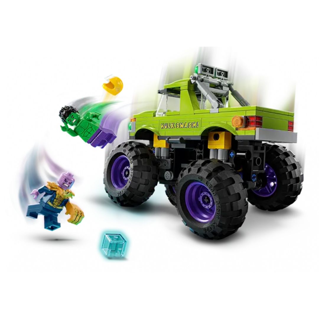 Super Heroes Marvel The Hulk Truck Vs. Thanos By Lego -Lego - India - www.superherotoystore.com